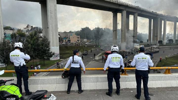 Reabre la estación Santa Marta del Metro tras explosión de pipa en el Puente de la Concordia