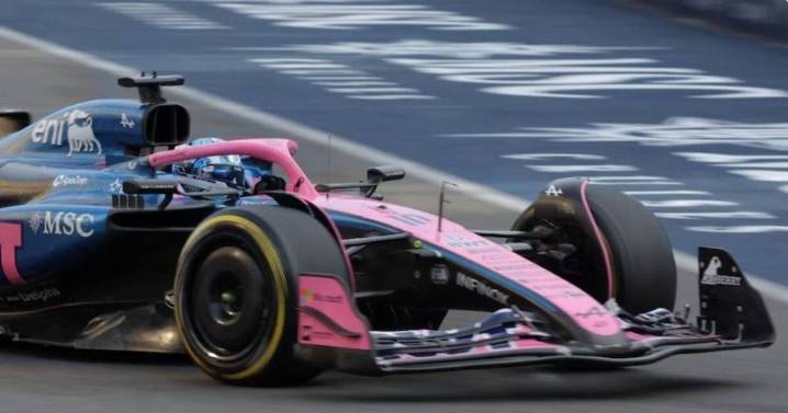 Colapinto chocó en el final de la Q1 y terminó 16° en la clasificación del GP de Azerbaiyán