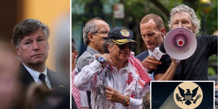 Tras orden de revocar la visa de Petro, el subsecretario de Estado de EE. UU., Christopher Landau, se autodenominó ‘El Quitavisas’ en curiosa publicación