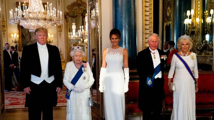 Donald Trump and Queen Elizabeth II: What happened when the President dined with the Royal Family at Buckingham Palace in 2019