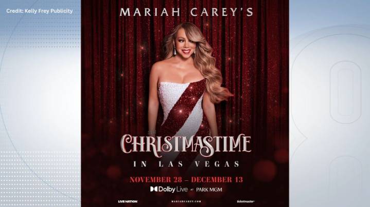 Mariah Carey to bring Christmas show to Las Vegas Strip