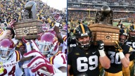 Cy-Hawk football: Photos from Iowa-Iowa State postgame celebrations since 2013