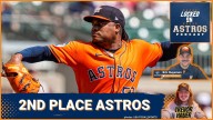 2nd Place: For the 1st time since June 1st, the Astros are not first in the AL West