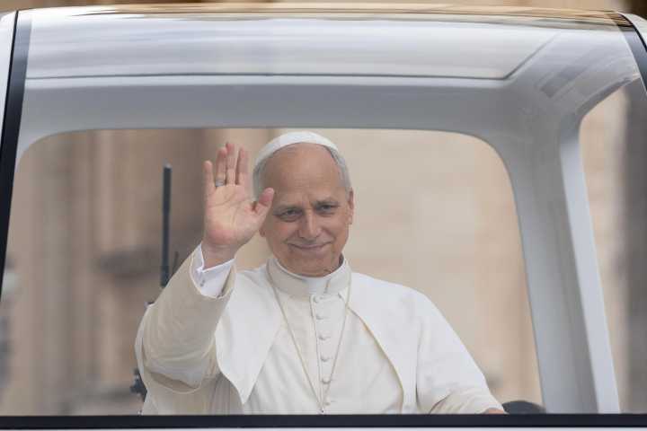 Pope Leo XIV reaffirms two-state solution for Holy Land, warns of escalating war in Ukraine
