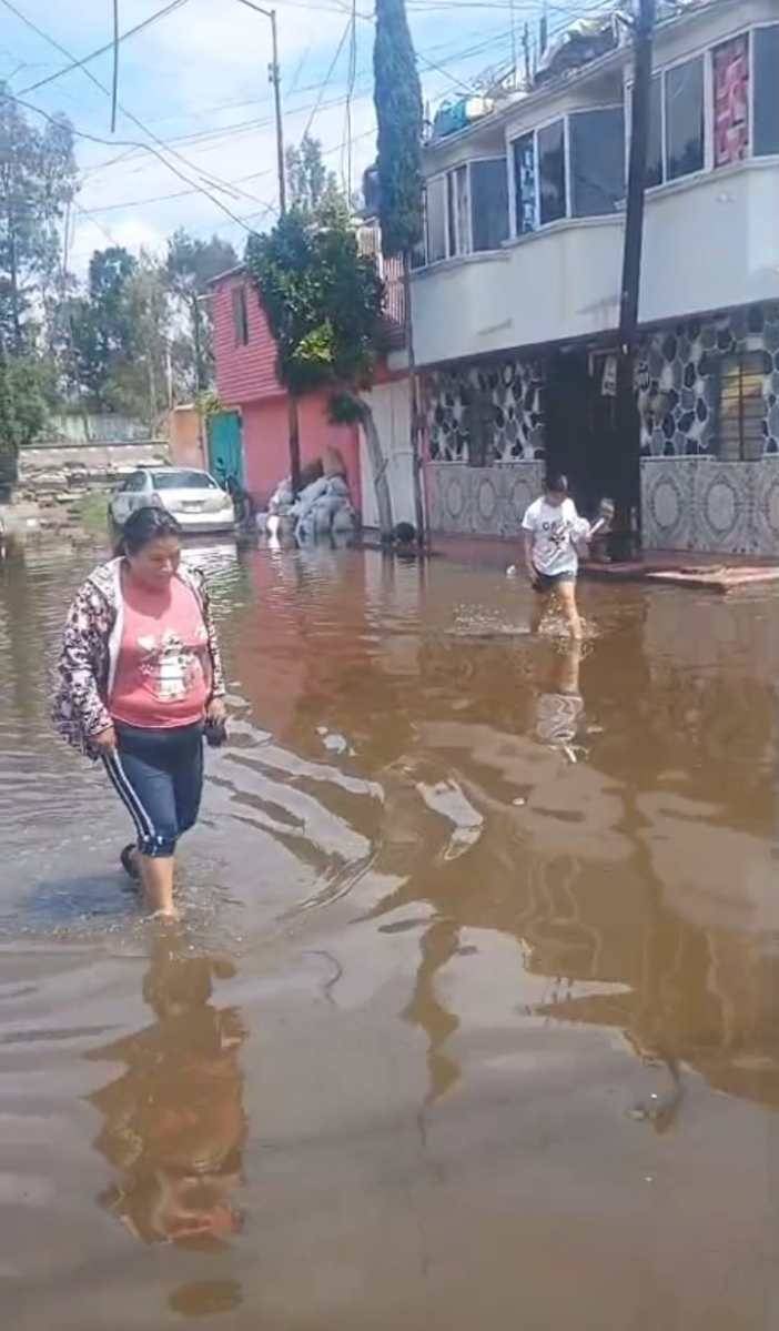 Emergencia en Nezahualcóyotl: Más de mil viviendas afectadas por inundaciones trás fuertes lluvias