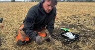Archaeologists search for lost American WWII pilot in UK field