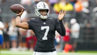 Geno Smith's home Raiders debut off to worst possible start