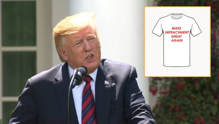 Trump Agrees To An Impeachment Hearing If He Gets A Cut Of The T