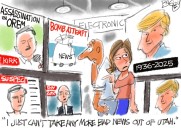 Bagley Cartoon: Bad News Beehive