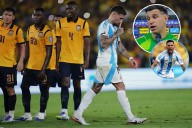 El mal perder de las estrellas de Argentina ante Ecuador: "Parece que ganaron el Mundial"