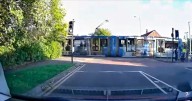 'We would have died': Metrolink statement after tram crosses road with traffic lights on green
