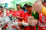 Red Sox clinch first playoff berth since 2021 on Rafaela’s walk