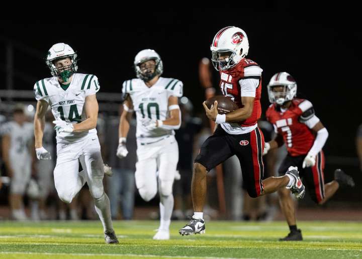 Torin Evans’ dual-threat magic leads Susquehanna Township to blowout over West Perry