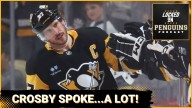 Penguins captain Sidney Crosby speaks out on Monday!