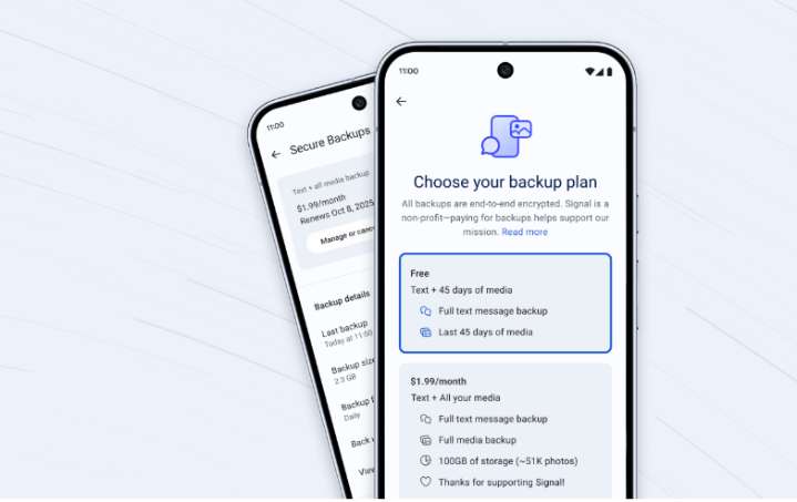 Signal Brings Secure Backups to Help You Recover Your Messages Safely