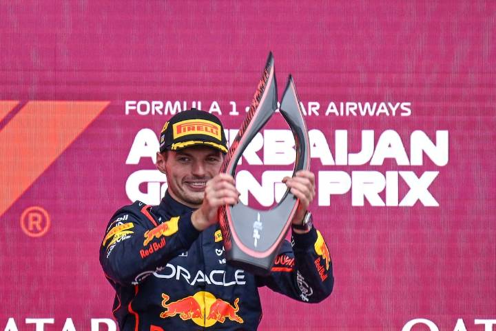 Así quedó la tabla de posiciones de la Fórmula 1, tras el triunfo de Max Verstappen en el GP de Azerbaiyán