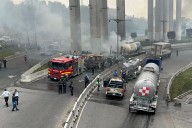 57 personas heridas por explosión de camión que transportaba gas en Ciudad de México