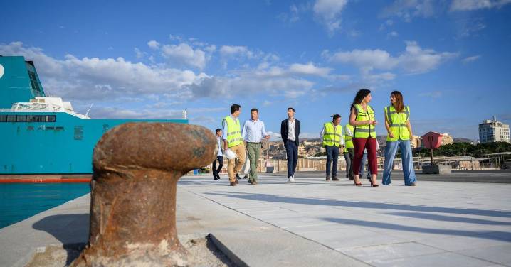 La primera fase del Puerto-Ciudad en Almería, en recta final