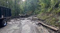 Great Smoky Mountains road still closed from landslide…