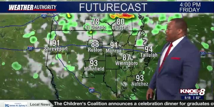 KNOE Thursday Evening Forecast: Hot Through Weekend, Limited Rain Chances