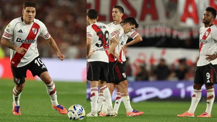 Juan Fernando Quintero, el único que se salvó; Borja y Castaño 'rajados' en River Plate