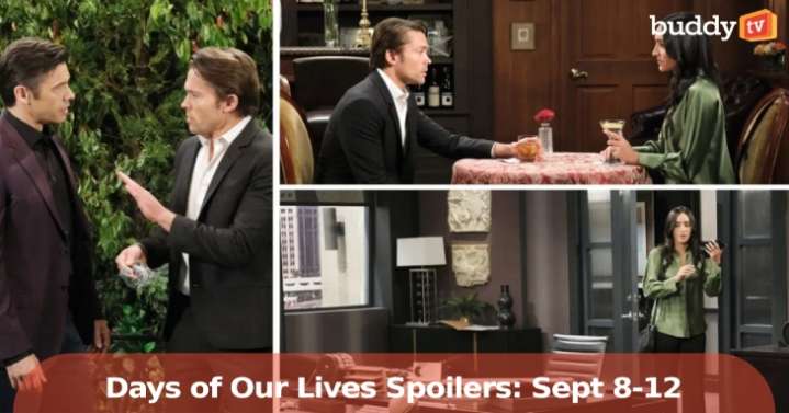 'Days of Our Lives' Spoilers (Sept. 8–12): Rachel Stuns Kristen, Theo Comes Home, and Brady Follows a New Clue