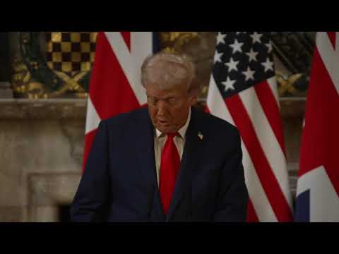 President Trump, Prime Minister Starmer speak about trade in joint news conference