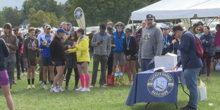 Sackets Harbor Marathon draws crowd of over a thousand
