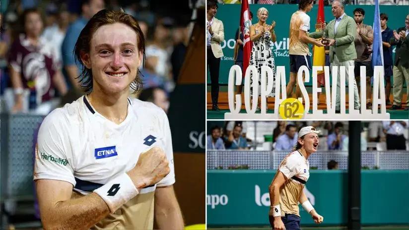 Sonrisas del campeón: así festejó Ignacio Buse el título de Challenguer de Sevilla [FOTOS]