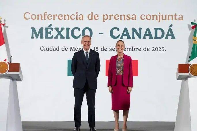Se reúnen Primer Ministro de Canada y Presidenta de México