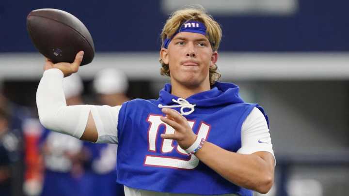 When did Giants realize Dart may be better than Wilson?