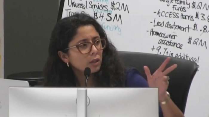From clashing opinions to a walkout: Tensions flare at Harris County commissioners’ budget meeting
