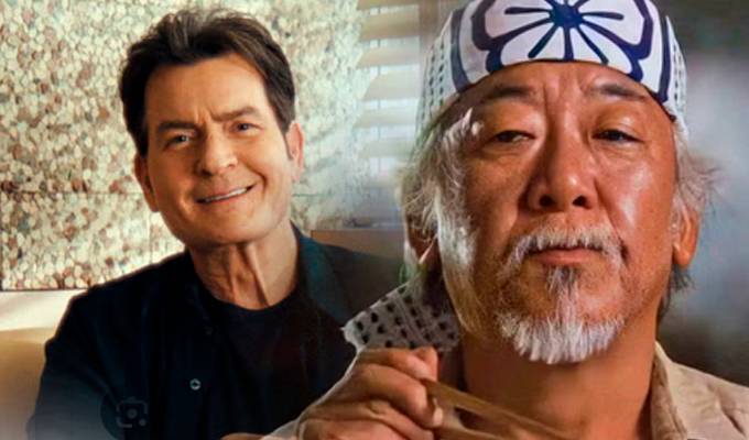 Charlie Sheen rechazó ser Daniel LaRusso en 'Karate Kid' por esta razón