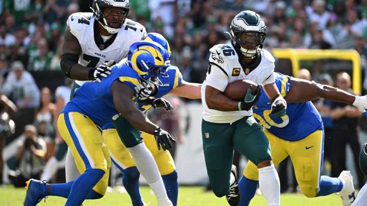Eagles' AJ Brown's backwards way to help Saquon Barkley, running game