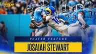 Feature: 'He's playing at a really, really high level': Rams pleased with what they've seen from OLB Josaiah Stewart