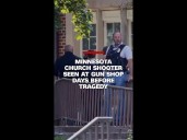Video shows Minnesota church shooter at gun shop days before tragedy