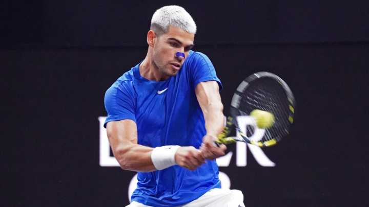 'It works for tennis': Roger Federer claims tournament directors are pushing to slow down courts to ensure Carlos Alcaraz, Jannik Sinner final