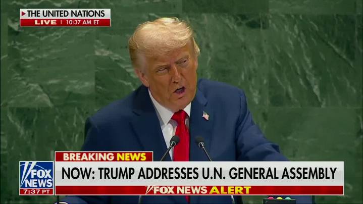 Trump's Offers Uplifting Words To The UN: 'Your Countries Are Going To Hell'