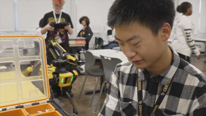 Central High School students 3D-print new braille signs to support classmate who is blind