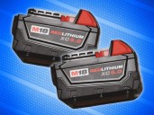 Walmat has this Milwaukee M18 battery 2 pack on sale for a whopping $139 off