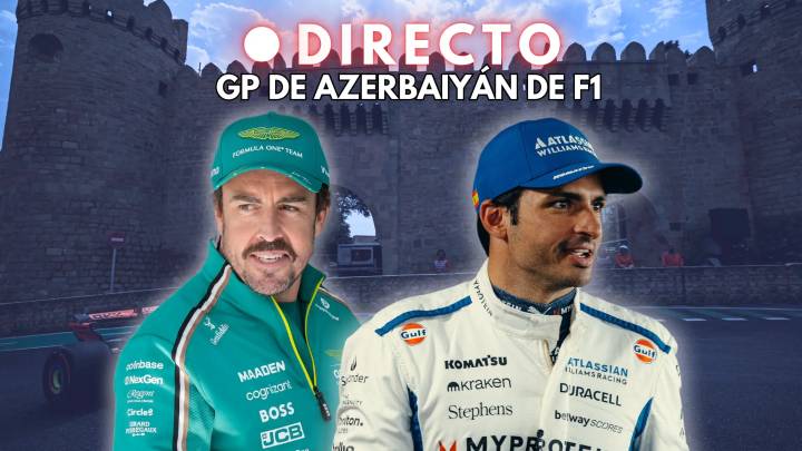 GP de Azerbaiyán de Fórmula 1, en directo: última hora y resultado de la clasificación de Fernando Alonso y Carlos Sainz en Bakú