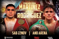 "Puma" Martínez, sobre su pelea ante Jesse Rodríguez: "Voy a noquearlo en séptimo round"