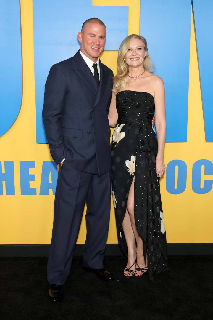Both Channing and Kirsten Look Pretty Radiant