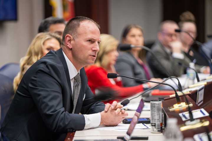 Chase Tramont bill would replace references to the West Bank in state materials
