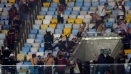 Los hinchas de Lanús también fueron apaleados en Brasil