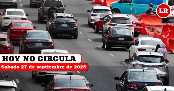 Hoy No Circula sabatino: qué autos y placas descansan este 27 de septiembre en CDMX y Edomex