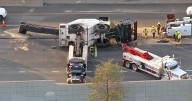 Denver I-25 commuters express frustration over lack of warnings after equipment crash causes delays
