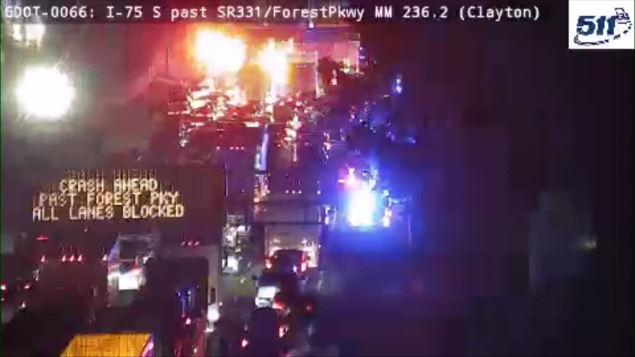 Clayton County deputy injured attempting to apprehend driver along I