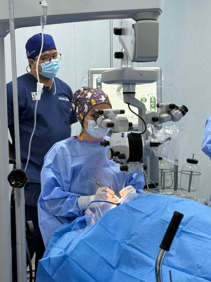 En Cuernavaca el IMSS Bienestar tuvo una Jornada Quirúrgica de Cataratas exitosa