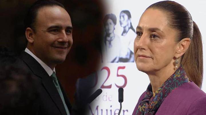 ‘A lo mejor se lo merecía’... exhiben a Manolo Jiménez en la Mañanera por desestimar agresión de ‘Alito’ a Noroña en el Senado